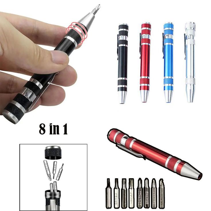 8 In 1 Pocket Screwdriver Pen